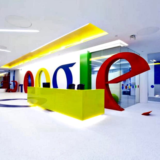 wereld kantoor google