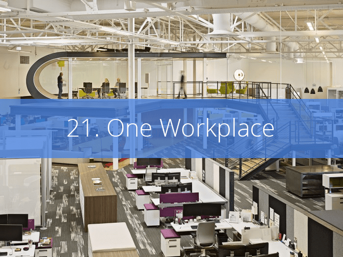 populaire kantoren one workplace