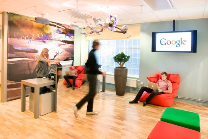 google receptie