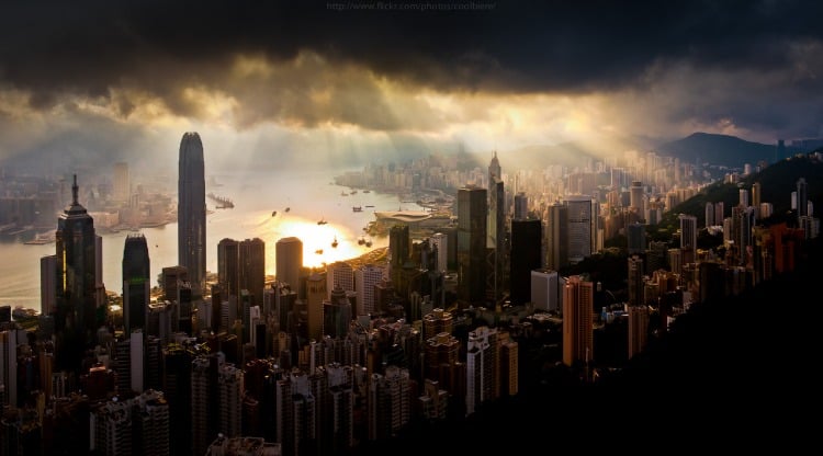 hong kong skyline
