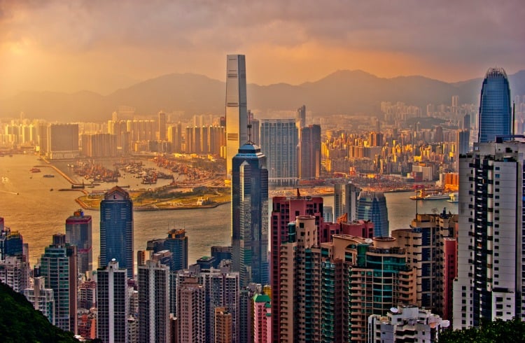 hong kong skyline