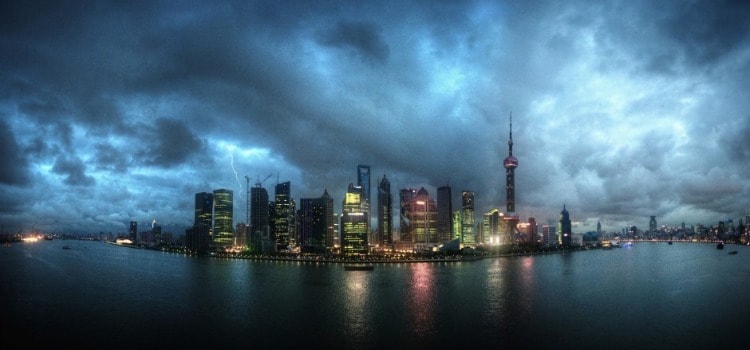 shanghai skyline