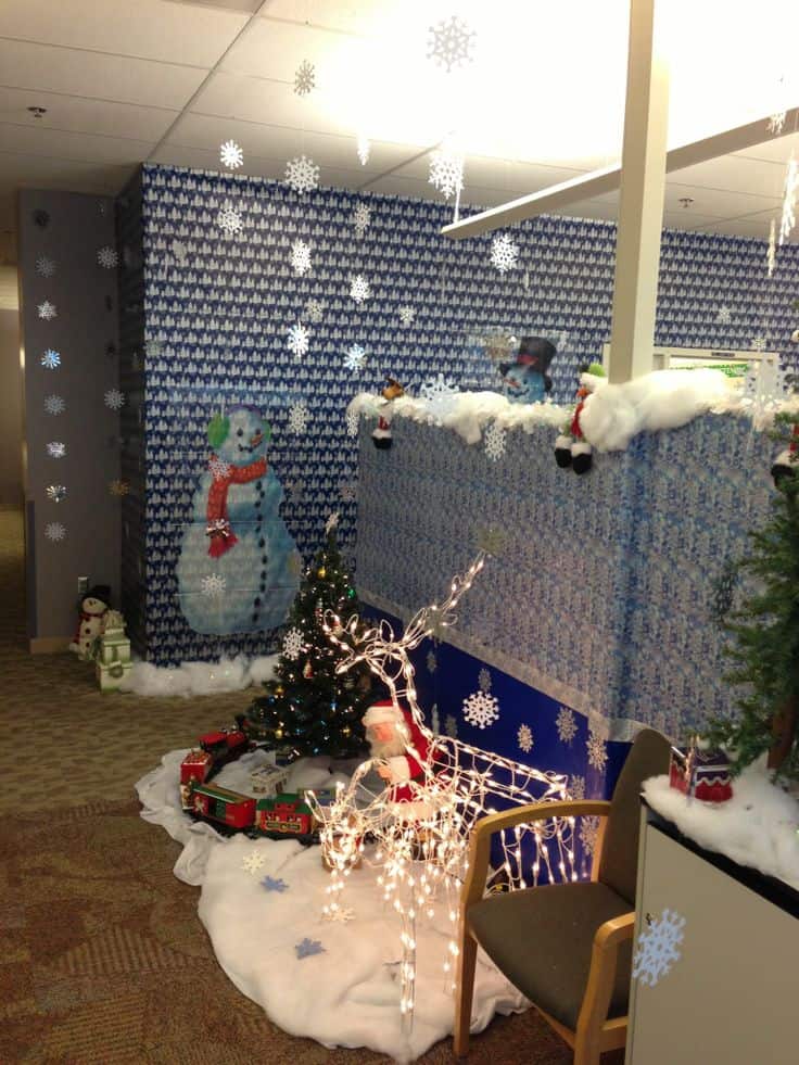 kerst kantoor