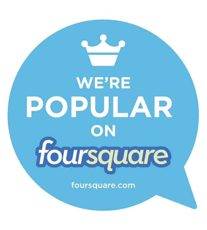 Foursquare-Windo-Cling