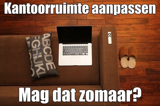 kantoorruimte aanpassen