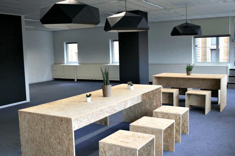 flexibele werkplekken aan oeverstraat arnhem