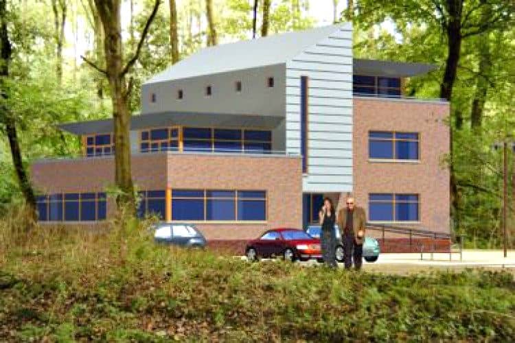 kantoorvilla te huur op uitzonderlijke plek dronten